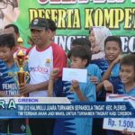 Tim U12 Kaliwulu Juara Turnamen Sepakbola Tingat Kec. Plered