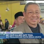 SBY Cicipi Kuliner Sate Tegal