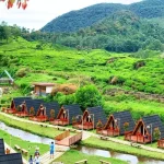 Fasilitas Bak Hotel Bintang 5! Ini Dia! Penginapan Ecopark Curug Tilu Rancabali Ciwidey Bandung