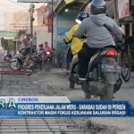 Progres Pekerjaan Jalan Weru - Sarabau Sudah 50 Persen