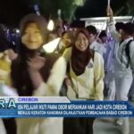 654 Pelajar Ikuti Pawai Obor Meriahkan Hari Jadi Kota Cirebon
