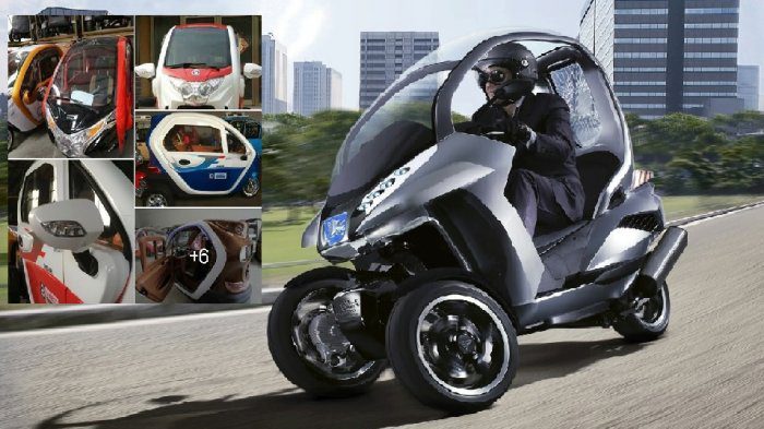 Mobil Motor Jadi Satu?? Kini Hadir City Car 3 Roda 250cc, Beli 2 Kendaraan dalam 1 Bentuk!