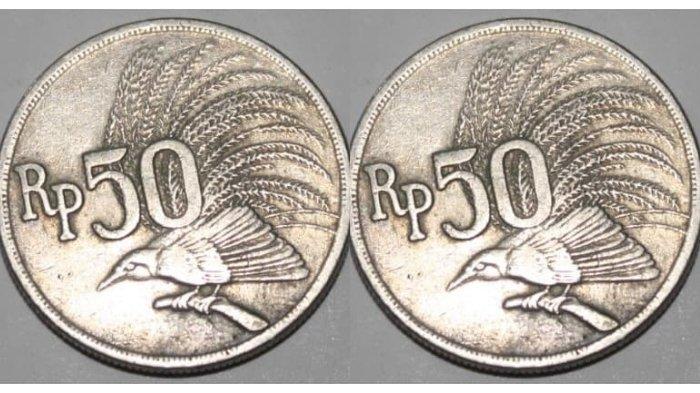 Uang Kuno 50 Rupiah tahun 1971 Ini Menjadi Salah Satu koleksi Dicari Oleh Para Kolektor di Indonesia.