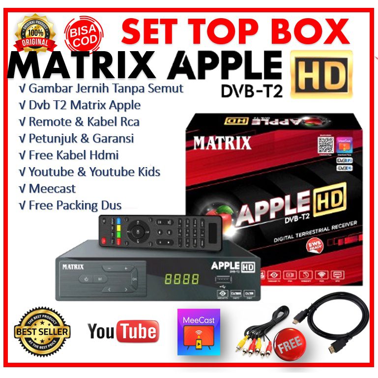 STB Matrix Apple HD/Shopee