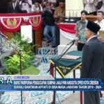 Rapat Paripurna Pengucapan Sumpah Janji PAW Anggota DPRD Kota Cirebon
