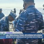 Lanal Cirebon Kerahkan Personel untuk Bersihkan Pantai Kesenden