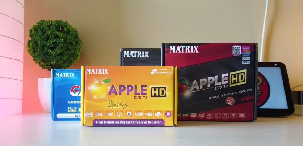 set top box matrix apple dvb t2