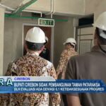 Bupati Cirebon Sidak Pembangunan Taman Pataraksa 