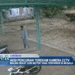 Aksi Pencurian Terekam Kamera CCTV