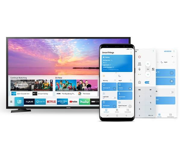 Smarthings by smart tv Samsung