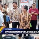 BPBD Salurkan Bantuan Air Bersih Di Desa Wiyong