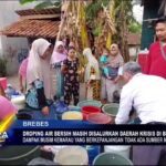 Droping Air Bersih Masih Disalurkan Daerah Krisis Di Brebes