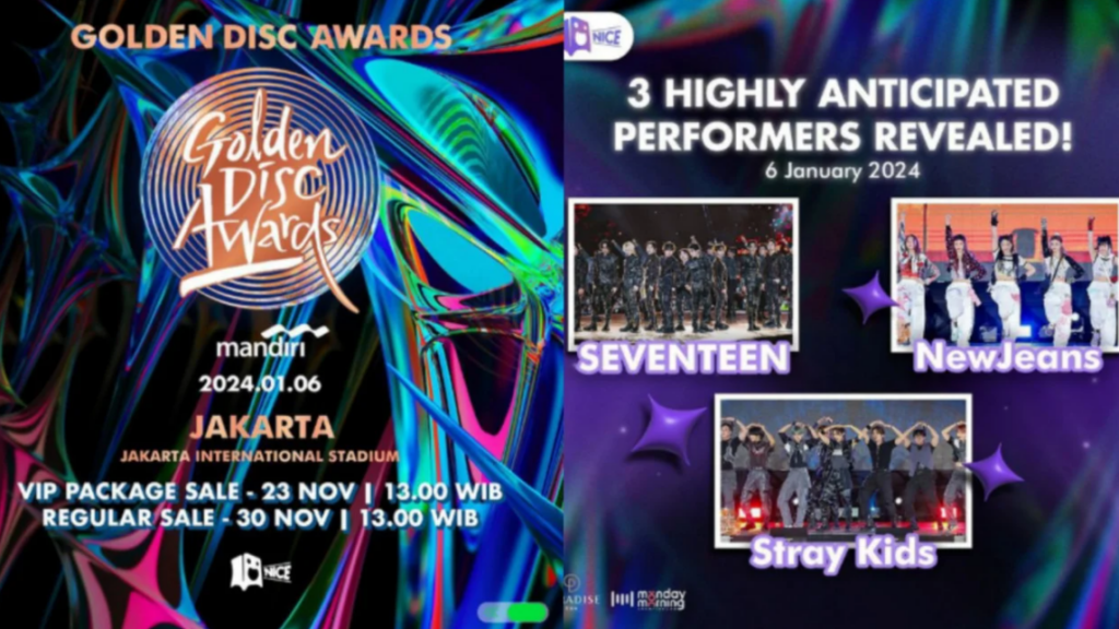 WOW! Ada SEVENTEEN, NewJeans, dan Stray Kids akan Tampil di Golden Disc Awards 2024 Jakarta