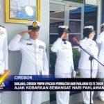 Danlanal Cirebon Pimpin Upacara Peringatan Hari Pahlawan Ke-78 Tahun 2023