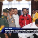Polresta Cirebon Ikuti Deklarasi Pemilu Damai Serentak Se-Indonesia