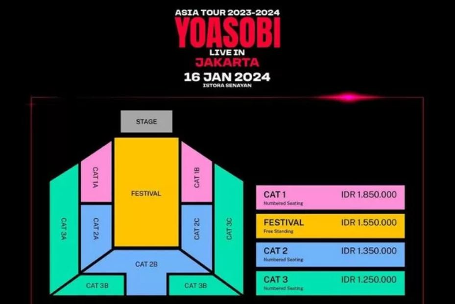 tiket konser yoasobi