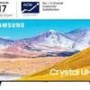 Samsung Smart TV 43 Inch TU8000 Desain Minimalis dan Terjangkau
