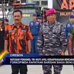 Ratusan Personel TNI Ikuti Apel Kesiapsiagaan Bencana