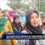 Jalan Santai Batik Sarungan HUT Radar Cirebon Ke -24