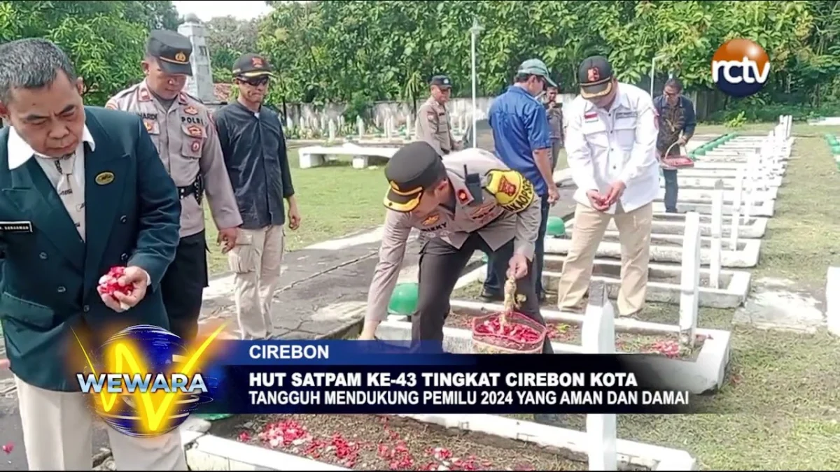 HUT Satpam Ke-43 Tingkat Cirebon Kota