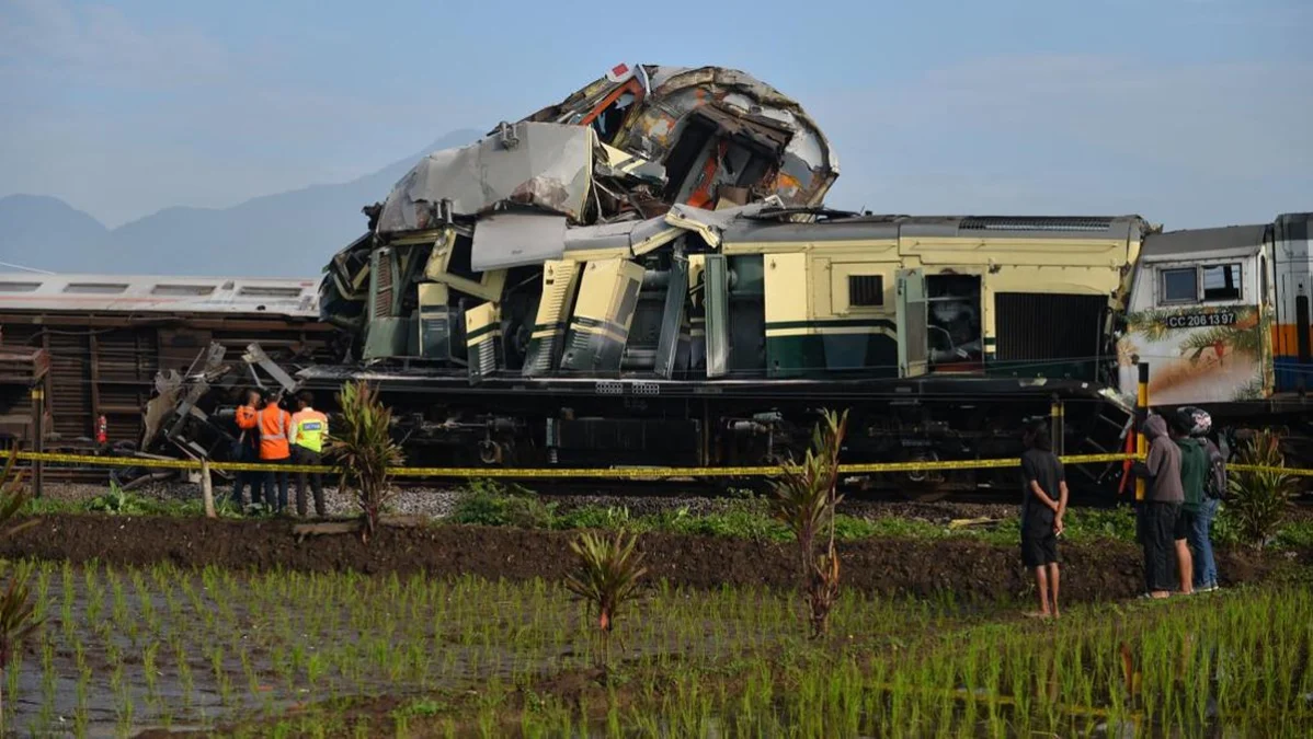BPJS Jamin Hak Korba Kecelakaan Kereta Api di Cicalengka/detikNews