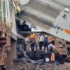 Kecelakaan Kereta Api/CNN Indonesia