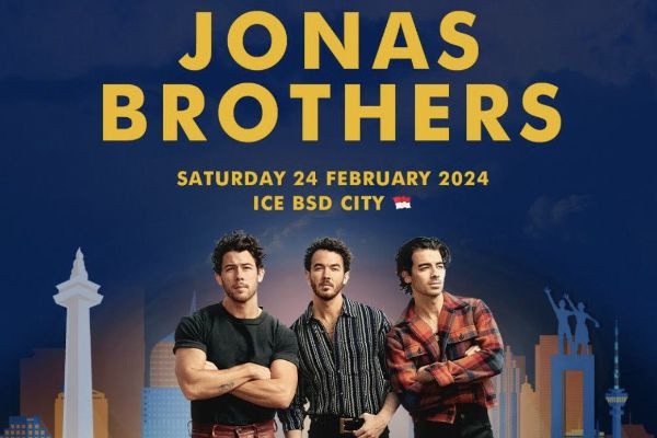Jonas Brothers Bakal Sapa Penggemar Indonesia Lewat Konser Perdana di ICE BSD, Simak Info Lengkapnya