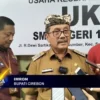Bupati Cirebon Resmikan UKS Dan Sarapan Bersama Di SMPN 1 Sumber