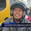 Jalur Pantura Kota Cirebon Mulai Ramai Pemudik