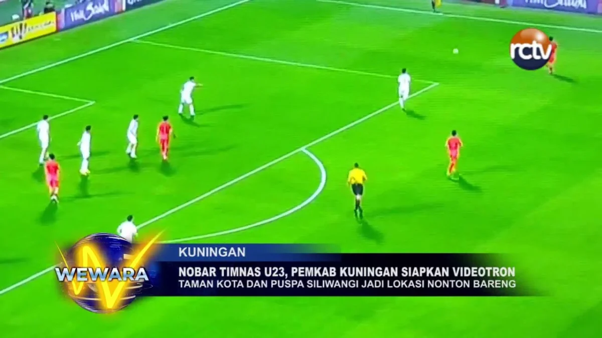Nobar Timnas U23, Pemkab Kuningan Siapkan Videotron