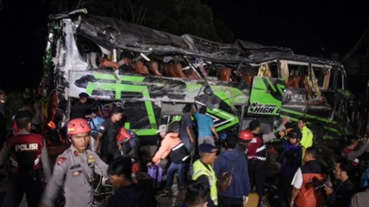 Kecelakaan Maut Bus di Subang