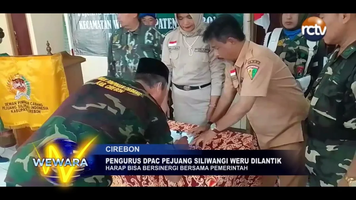 Pengurus DPAC Pejuang Siliwangi Weru Dilantik